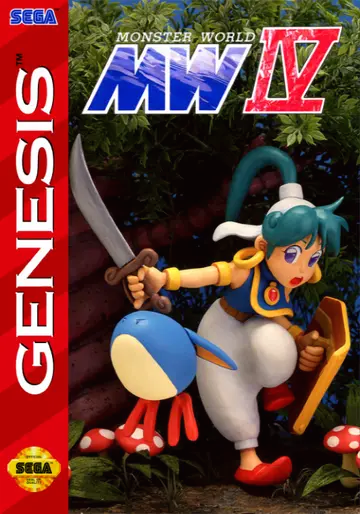 Monster World IV box art