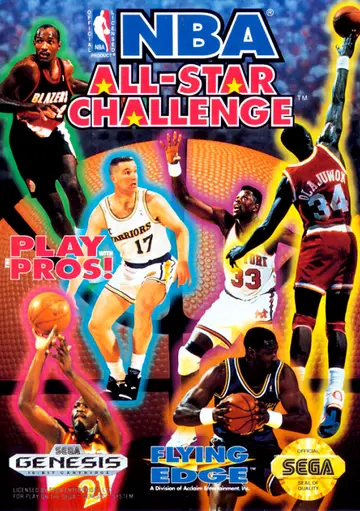 NBA All-Star Challenge Genesis box art
