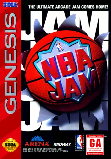 NBA Jam box art