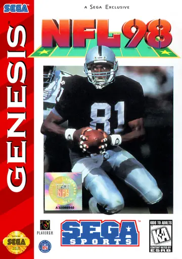 NFL Prime Time '98 Genesis box art