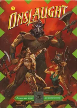 Onslaught Genesis box art