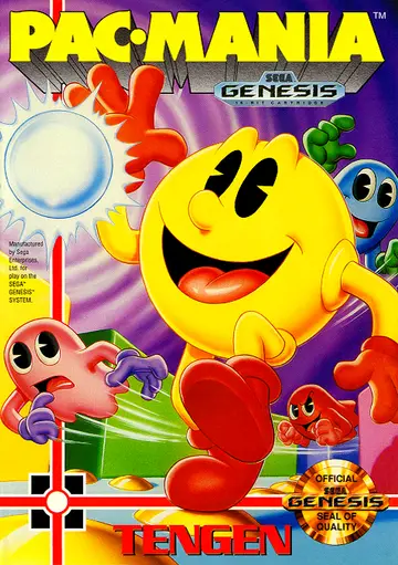Pac-Mania box art