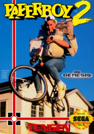 Paperboy 2 Genesis box art