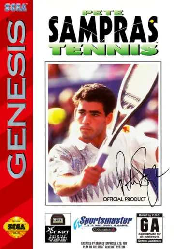 Pete Sampras Tennis box art
