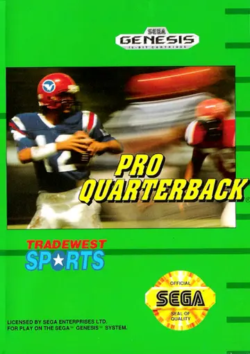 Pro Quarterback Genesis box art