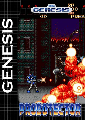 Probotector Genesis box art
