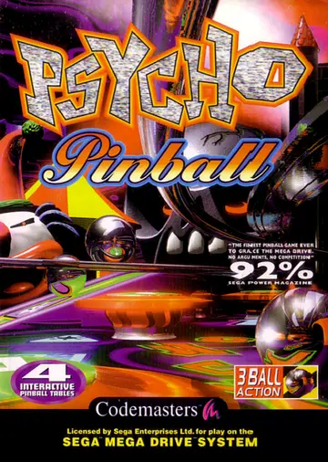 Psycho Pinball box art