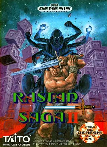 Rastan Saga II box art