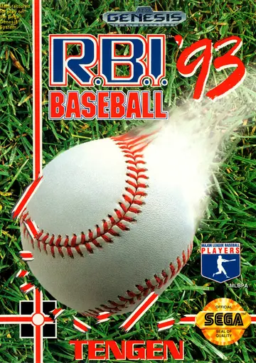 R.B.I. Baseball '93 box art