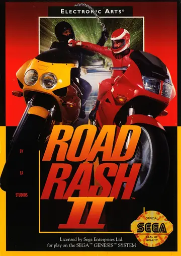 Road Rash II box art