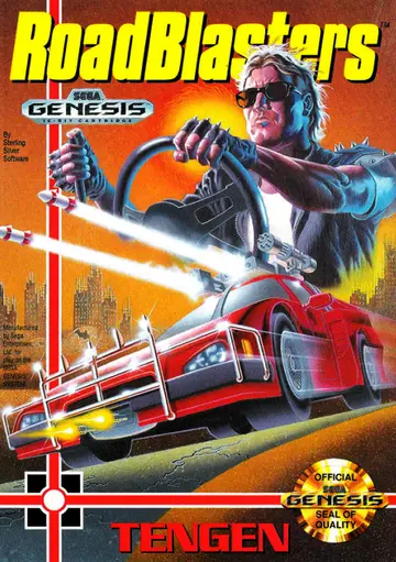 RoadBlasters Genesis box art