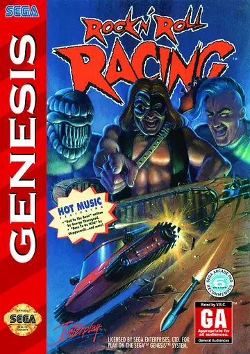 Rock n' Roll Racing box art