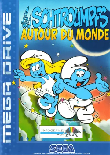 Schtroumpfs Autour du Monde, Les box art