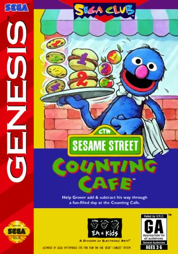 Sesame Street: Counting Cafe box art