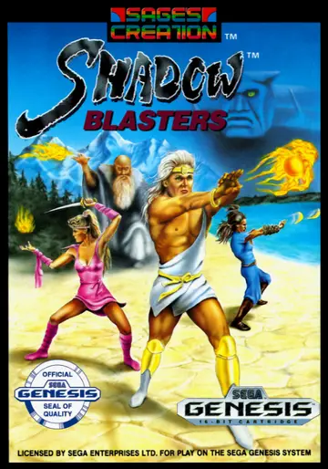 Shadow Blasters box art