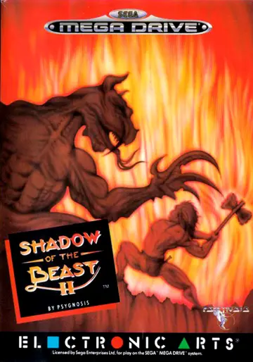 Shadow of the Beast II Genesis box art