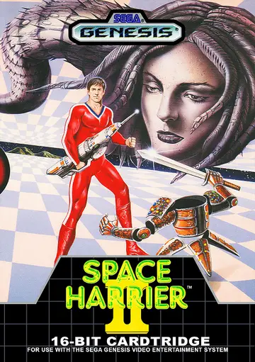 Space Harrier II box art