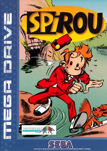 Spirou Genesis box art
