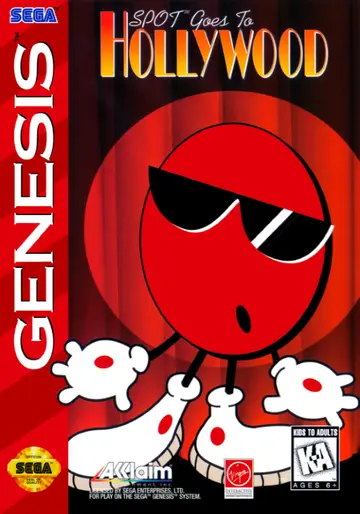 Spot Goes To Hollywood Genesis box art