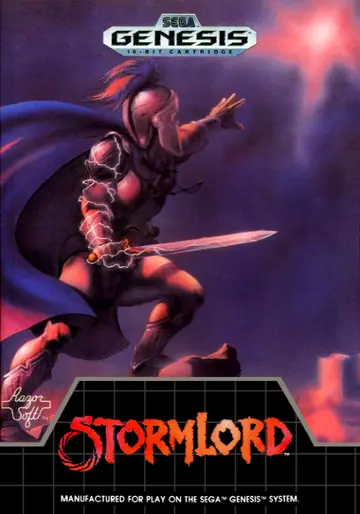 Stormlord Genesis box art
