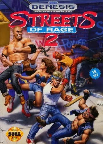 Streets of Rage 2 box art