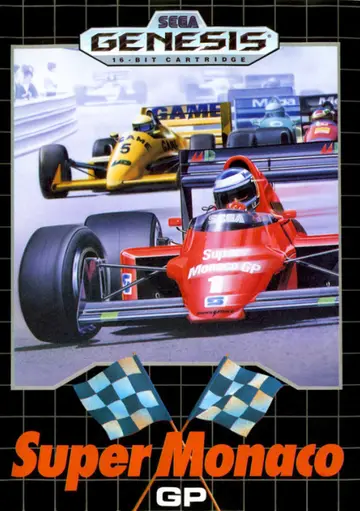 Super Monaco GP box art