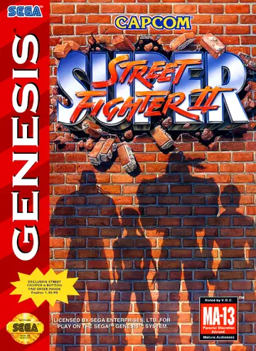 Super Street Fighter II: The New Challengers box art
