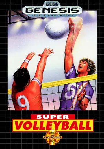 Super Volleyball Genesis box art