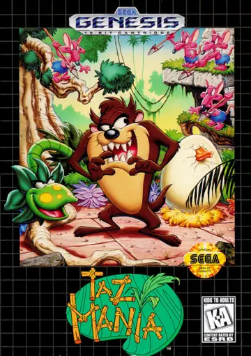 Taz-Mania box art