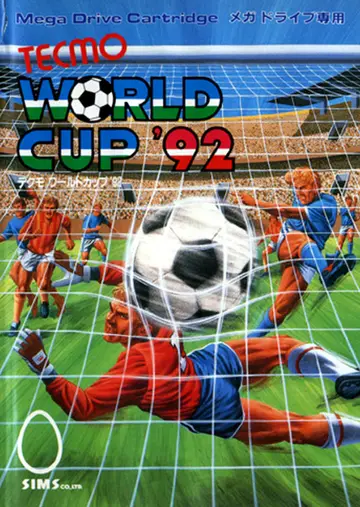 Tecmo World Cup '92 Genesis box art