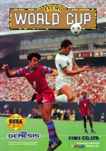 Tecmo World Cup Genesis box art