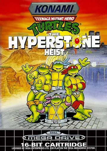 Teenage Mutant Hero Turtles: The Hyperstone Heist box art