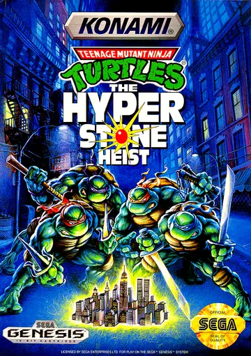 Teenage Mutant Ninja Turtles: The Hyperstone Heist box art
