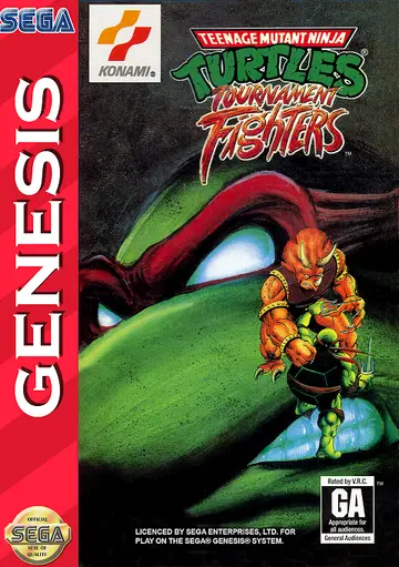 Teenage Mutant Ninja Turtles: Tournament Fighters box art