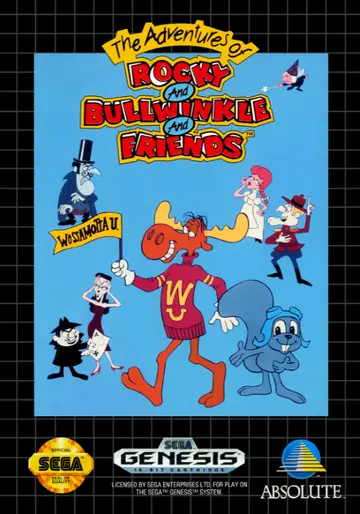 The Adventures of Rocky and Bullwinkle and Friends box art