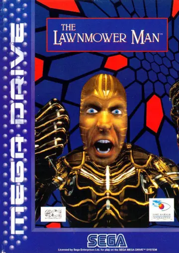 The Lawnmower Man Genesis box art