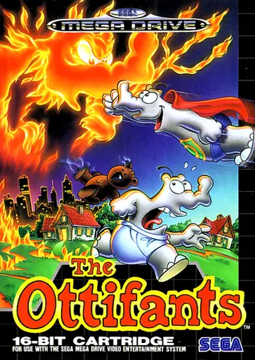 The Ottifants Genesis box art