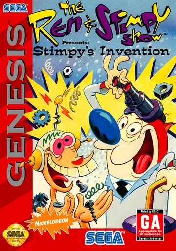 The Ren & Stimpy Show Presents: Stimpy's Invention box art