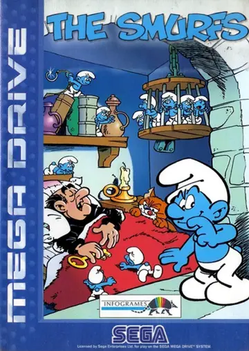 The Smurfs Genesis box art