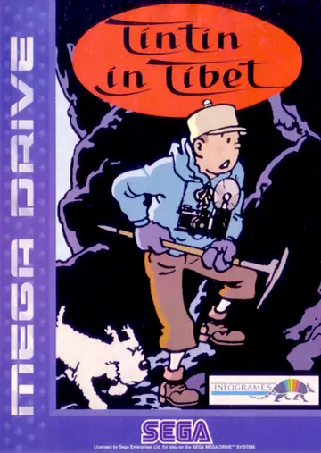 Tintin in Tibet box art