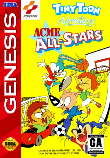 Tiny Toon Adventures: ACME All-Stars box art
