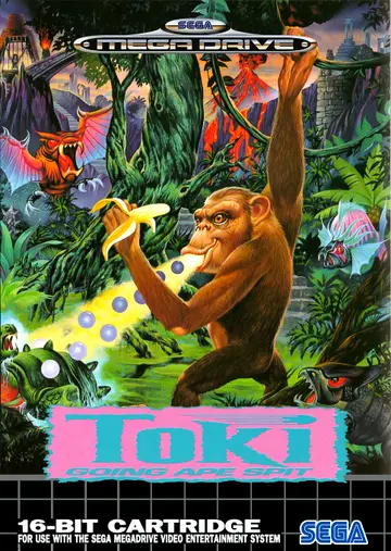 Toki: Going Ape Spit Genesis box art
