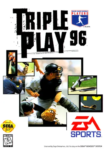 Triple Play 96 Genesis box art