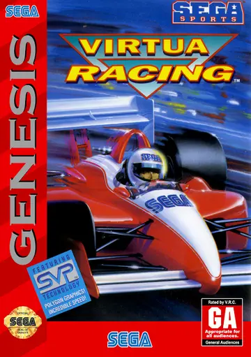 Virtua Racing box art
