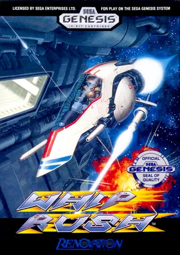 Whip Rush Genesis box art