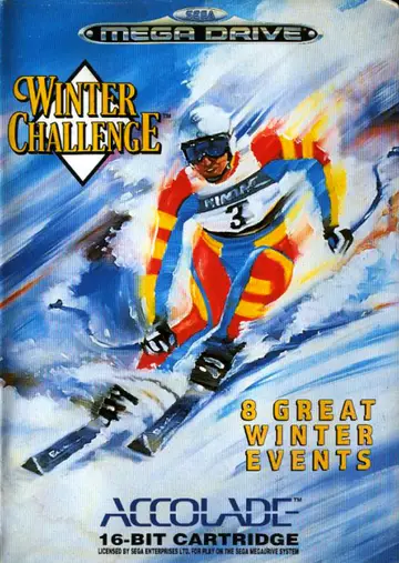 Winter Challenge Genesis box art