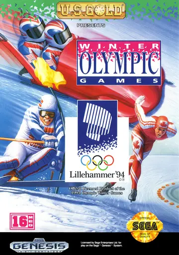 Winter Olympic Games box art