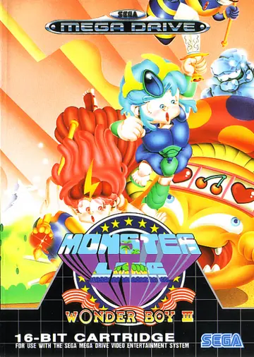 Wonder Boy III: Monster Lair box art