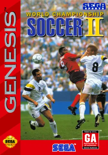World Championship Soccer II Genesis box art