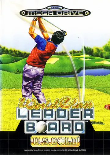World Class Leader Board Genesis box art
